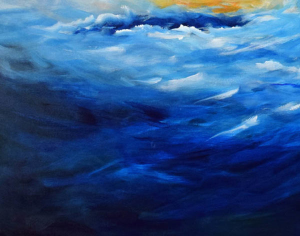 Dive In- Seascape painting