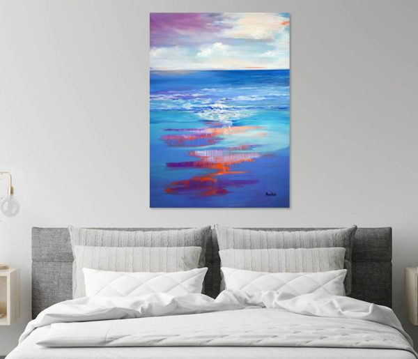Natures Gentle Rhythm in a room, Seascape Landscape