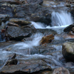 Time- photography water flowing over rocks.