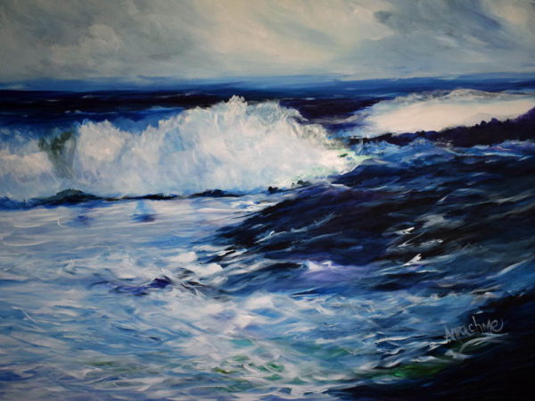 Convergence - Seascape Painting