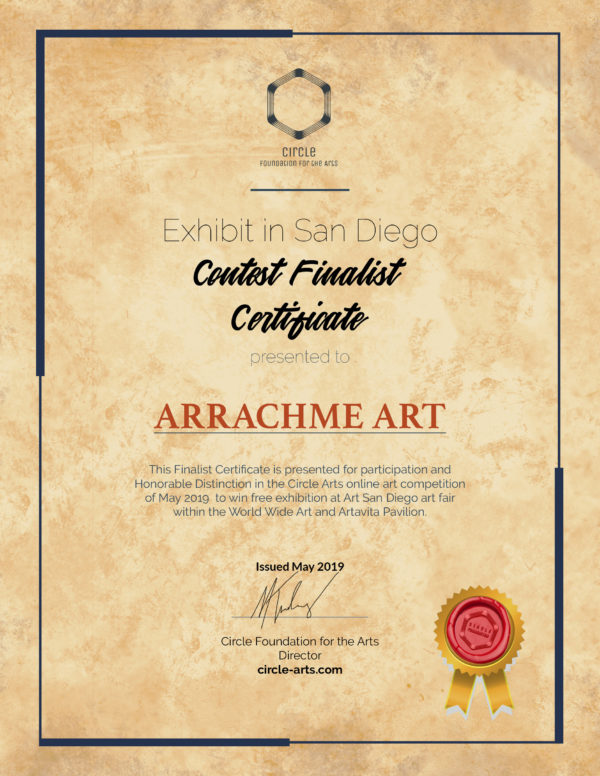 Contest Finalist- Expanded Time- Artist Arrachme- USA