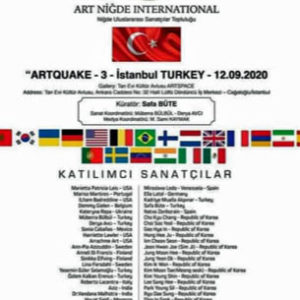 Artquake 3- artist- Arrachme-Exhibition in Istabul