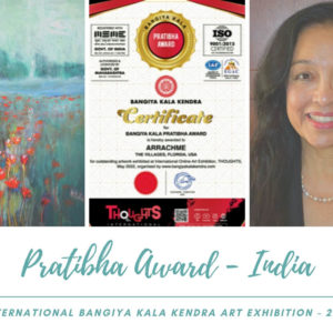 Pratibha-Award-India-painting-Refuge-2022-Bangiya-Kala-Kendra-Exibition.