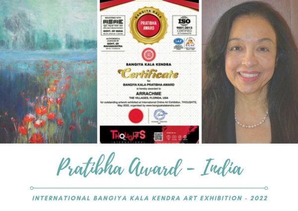 Pratibha-Award-India-painting-Refuge-2022-Bangiya-Kala-Kendra-Exibition.