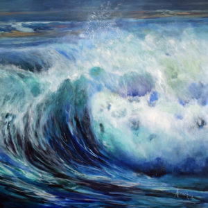 powerful sea -seascape crashing wave